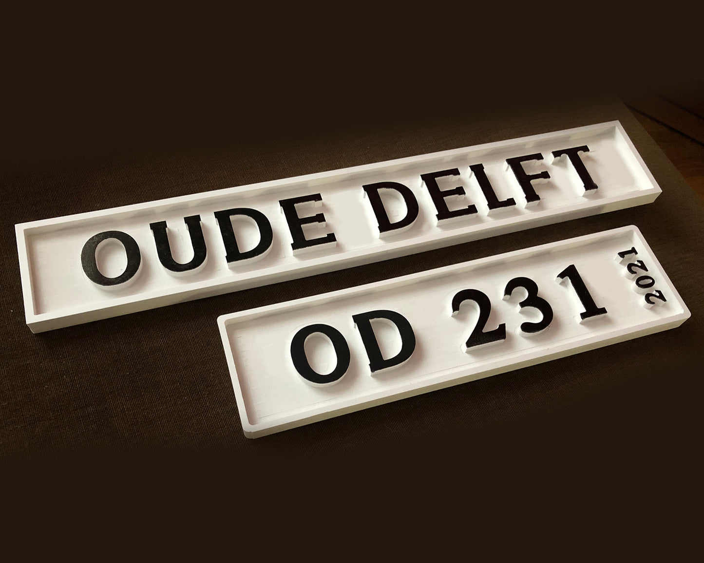 Oud Nederlands straatnaambord