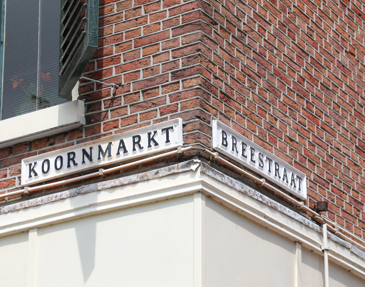 Oud Nederlands straatnaambord